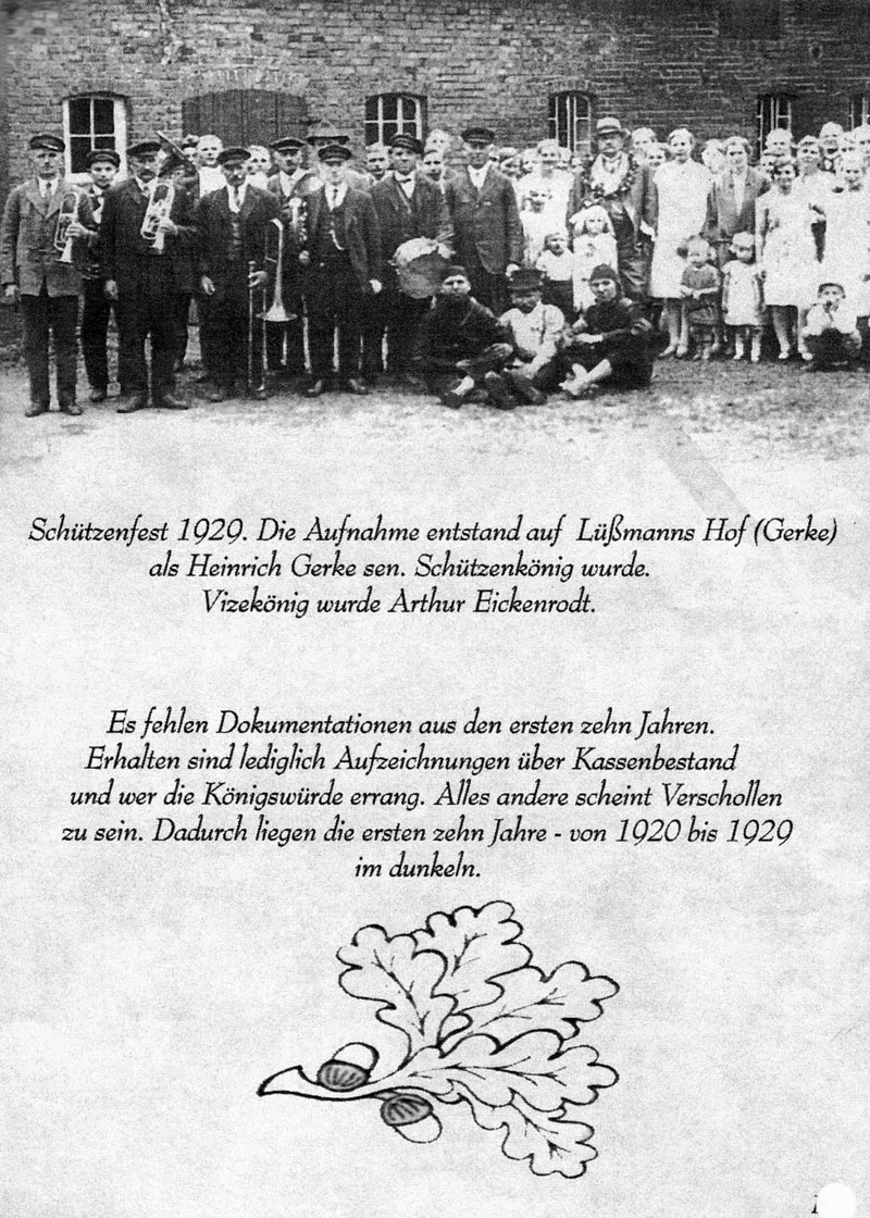Schützenfest 1920