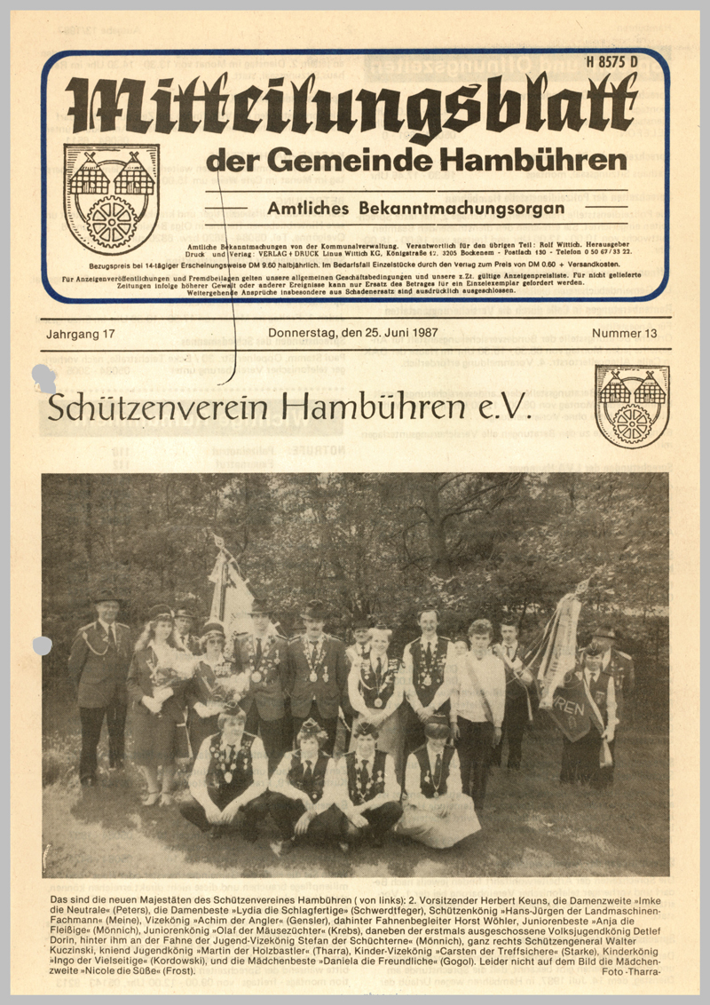 Schützenfest 1987